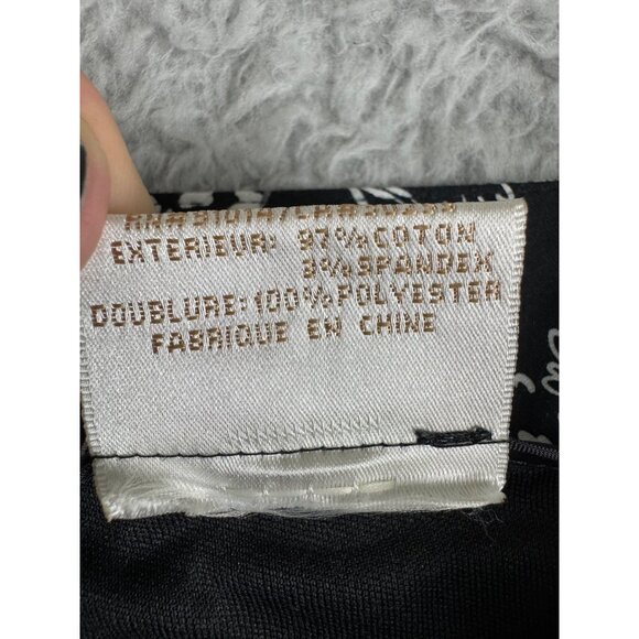 E.P Pro Womens Black & White Sz 8 Safari Print Skort Golf Active Cotton/Spandex - Picture 9 of 16